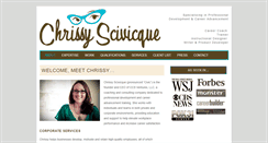 Desktop Screenshot of chrissyscivicque.com